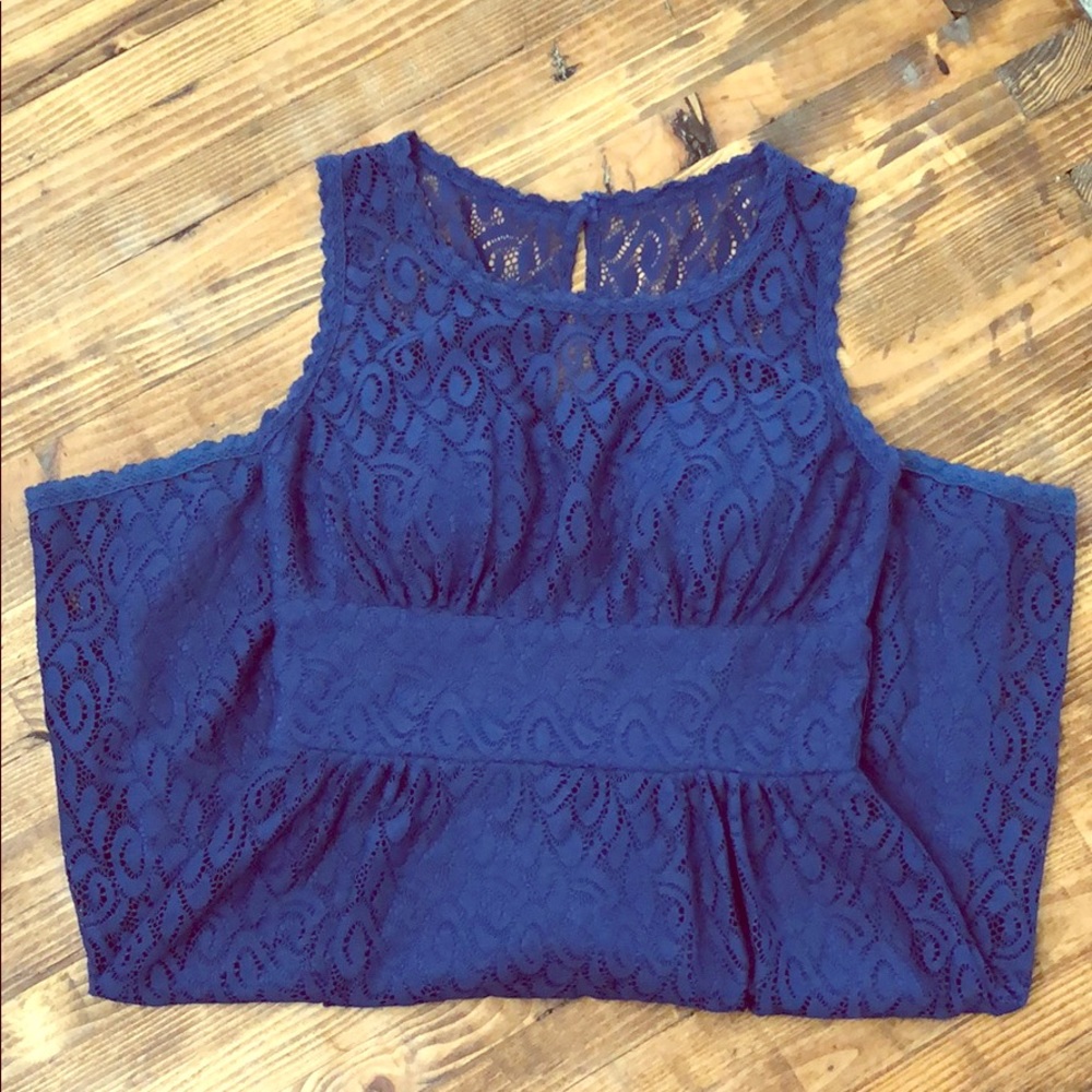 Lace babydoll dress